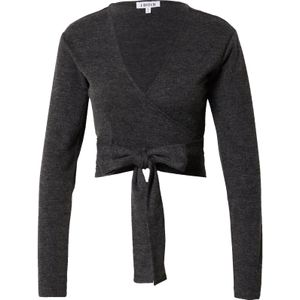 EDITED Shirt 'Xelena'  donkergrijs