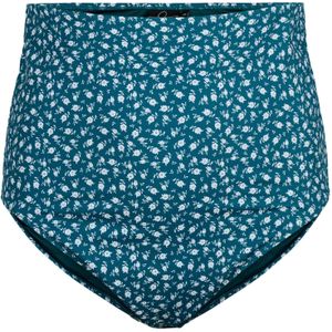 Swim by Zizzi Bikinibroek 'Katrin'  blauw / wit