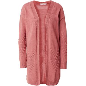 ABOUT YOU Gebreid vest 'Delphine'  bruin / rosé