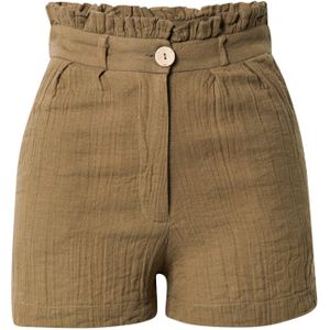 Bizance Paris Bandplooibroek 'GWEN'  kaki