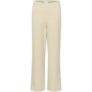 Soaked - Chino - Beige - High Waist - 98% Katoen en 2% Elastaan
