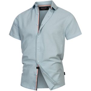 INDICODE JEANS Overhemd 'Maribo'  pastelblauw