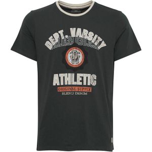 BLEND Shirt 'Orion'  donkergroen / gemengde kleuren