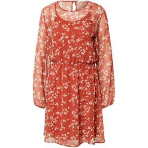 ABOUT YOU Jurk 'Finja'  gemengde kleuren / roestrood