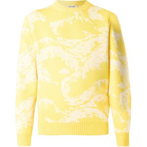 Only & Sons Trui 'ONSCLARK'  geel / wit