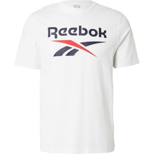 Reebok Functioneel shirt 'BRUNO'  donkerblauw / knalrood / wit