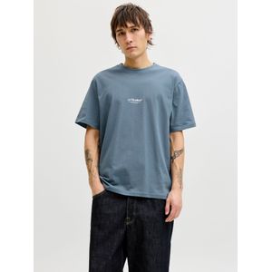 JACK & JONES Shirt 'JJESoho'  saffier / wit