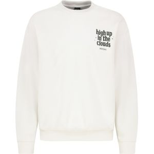 Sublevel Sweatshirt  lichtblauw / zwart / wit