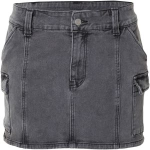 VIERVIER Rok 'Shirin'  donkergrijs