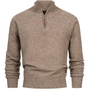 INDICODE JEANS Trui 'INTrax'  lichtbruin