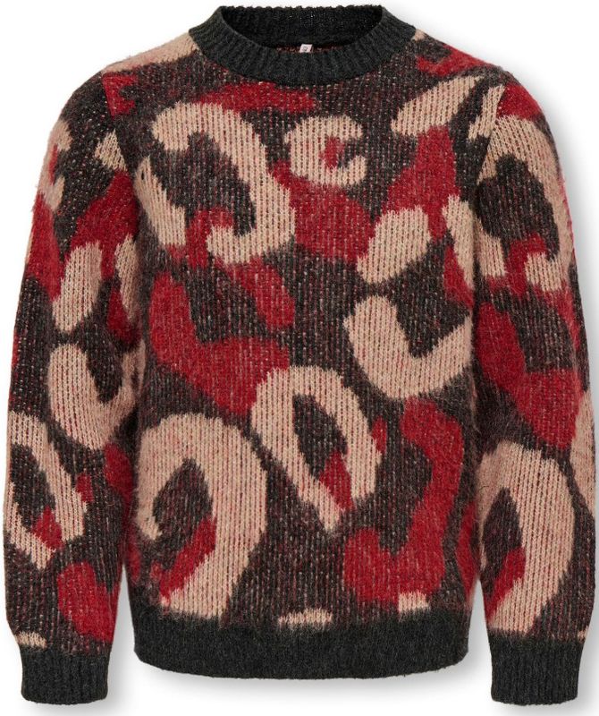 Kogwild - Gebreide Pullover - O-hals - Lange Mouwen - Regular Fit