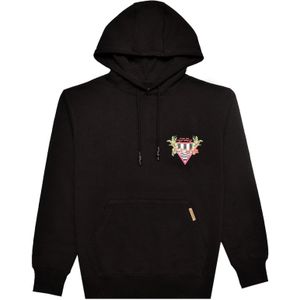 Pas De Monaco Sweatshirt 'Formular'  groen / pink / zwart / wit