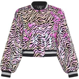 faina Tussenjas  beige / lichtroze / zwart / wit