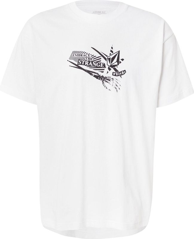 Volcom Shirt 'Kut N Rip'  zwart / wit