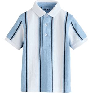 Next Shirt  blauw / wit