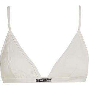 Calvin Klein Swimwear Bikinitop  lichtbeige / zwart