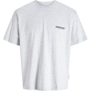 JACK & JONES Shirt 'JCOUnion'  donkerblauw / wit gemêleerd