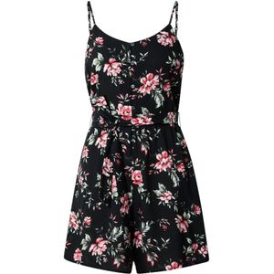 ONLY Jumpsuit 'ONLNOVA'  pastelgroen / pastelroze / lichtrood / zwart