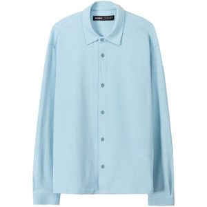 Bershka Overhemd  hemelsblauw