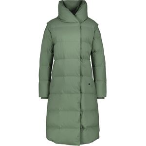 Alife and Kickin Wintermantel 'FleurAK'  groen