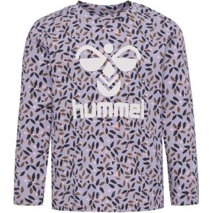 Hummel - Shirt - Lila - Lange Mouw - Normale Pasvorm