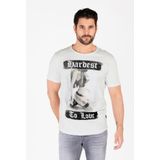 KEY LARGO - Level Round - T-shirt - Wit