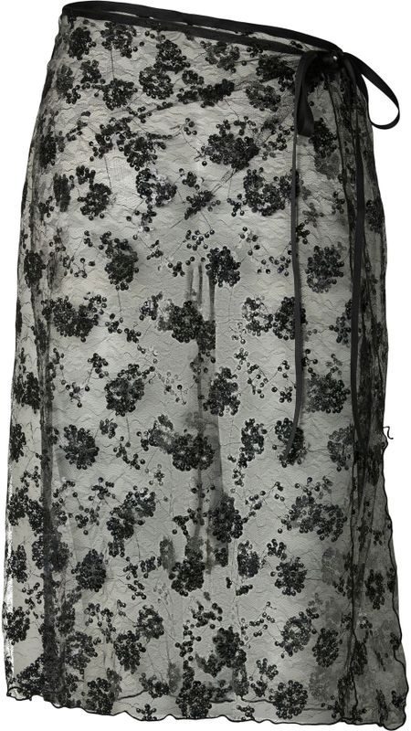 PIECES Rok 'PCNATASJA'  zwart