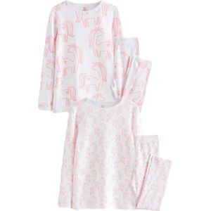 Next Nachtkledij  pink / wit