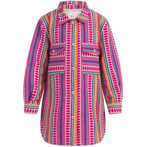 IZIA Tussenjas  gemengde kleuren / pink