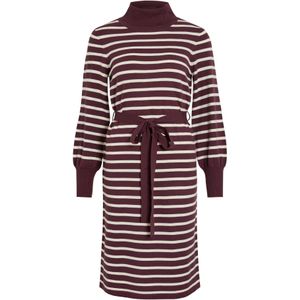 VILA Gebreide jurk 'VIAMANDA'  crème / purper