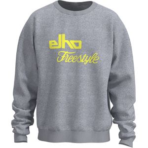 elho Sweatshirt 'MAYRHOFEN 90'  geel / grijs