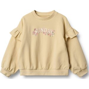 WHEAT Sweatshirt 'Lulle'  sand / groen / rosa