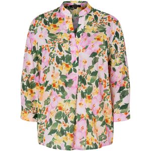 MORE & MORE Blouse  curry / spar / kreeft / rosa