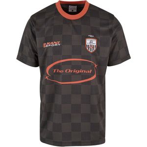 Karl Kani Tricot  grijs / bloedrood / zwart / wit