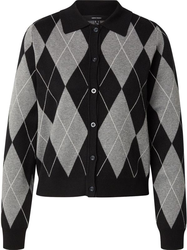 Vmmilano - Gebreid Vest - Polo Hals - Slim Fit - Lange Mouwen