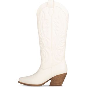 POSH By Poelman Jill Cowboylaarzen Wit