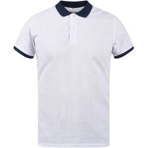 BLEND Shirt 'Alaron'  zwart / wit