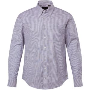 JP1880 Overhemd  lavendel / wit
