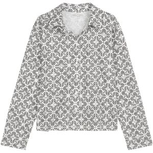 Marc O'Polo Slaapshirt ' Mix N Match Cotton Jersey '  grijs / wolwit