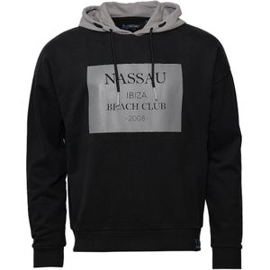 NASSAU Beach Club Sweatshirt ' NB231051 '  grijs / zwart