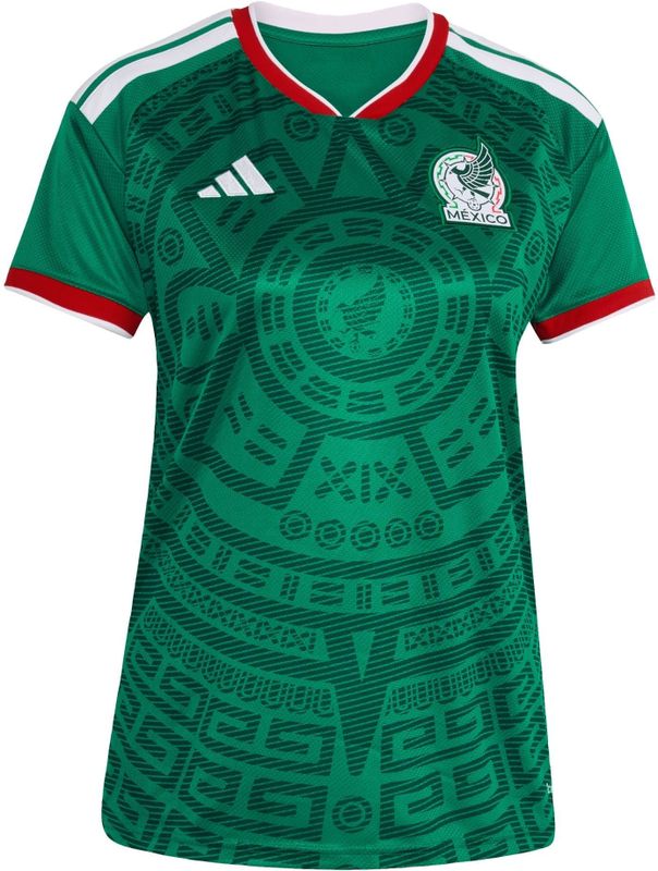 ADIDAS PERFORMANCE Tricot 'Mexiko 26'  groen / rood / wit