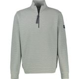 Sweatshirt met opstaande kraag en ritssluiting
