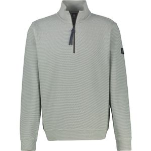 Sweatshirt met opstaande kraag en ritssluiting
