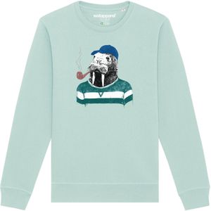 Watapparel Sweatshirt ' Walross '  azuur / gemengde kleuren