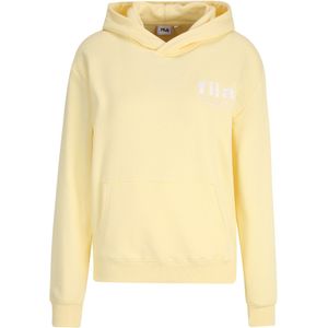 FILA Sweatshirt 'LIMA'  lichtgeel / wit