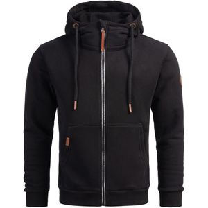 Alessandro Salvarini Sweatvest 'Geenio'  zwart