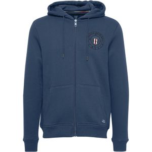 FQ1924 Sweatvest 'Birger'  blauw