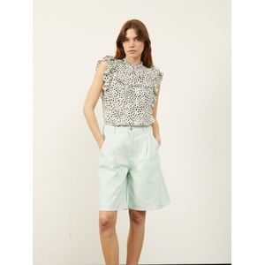 Aligne Bandplooi jeans 'Cely'  mintgroen