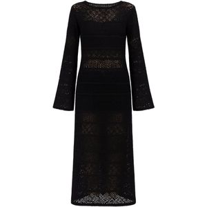 Touche Prive Gebreide jurk  zwart
