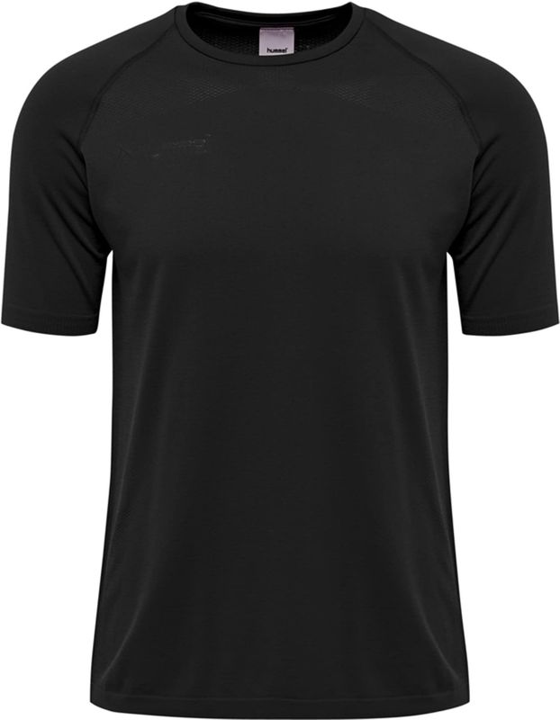 Hummel - Hmlauthentic Pro Seamless Jersey S/S - T-shirt - Anthraciet